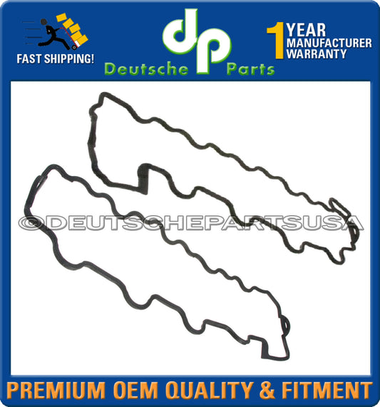 MERCEDES VALVE COVER GASKET GASKETS LEFT + RIGHT 1130160221 + 1130160321 SET 2