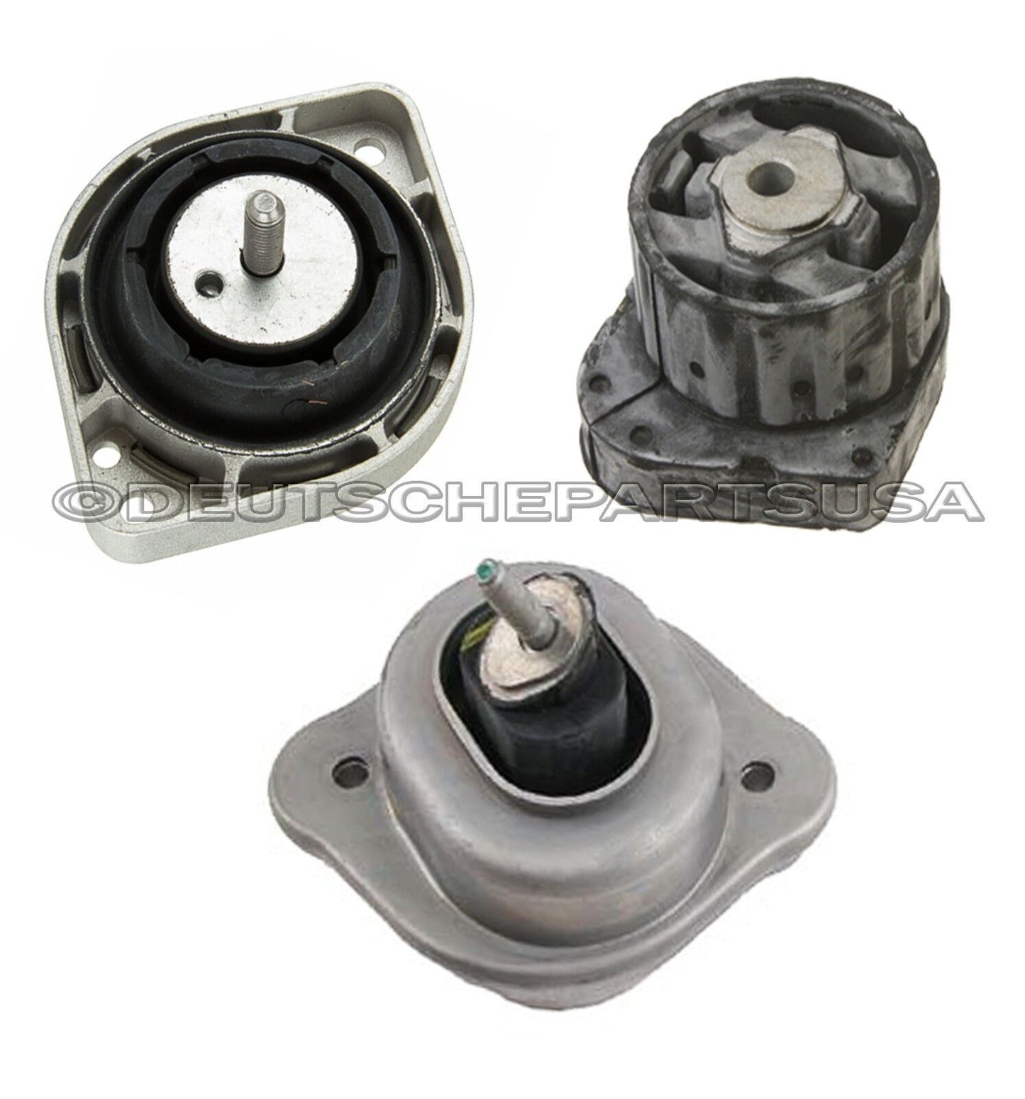 HYDRAULIC HYDRO ENGINE MOTOR + TRANSMISSION MOUNTS L + R SET 3 for BMW E83 X3