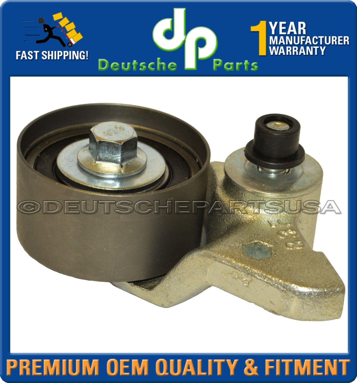 Timing Belt Tensioner Roller fr Audi A8 A6 Quattro VW TOUAREG Phaeton 077109485F