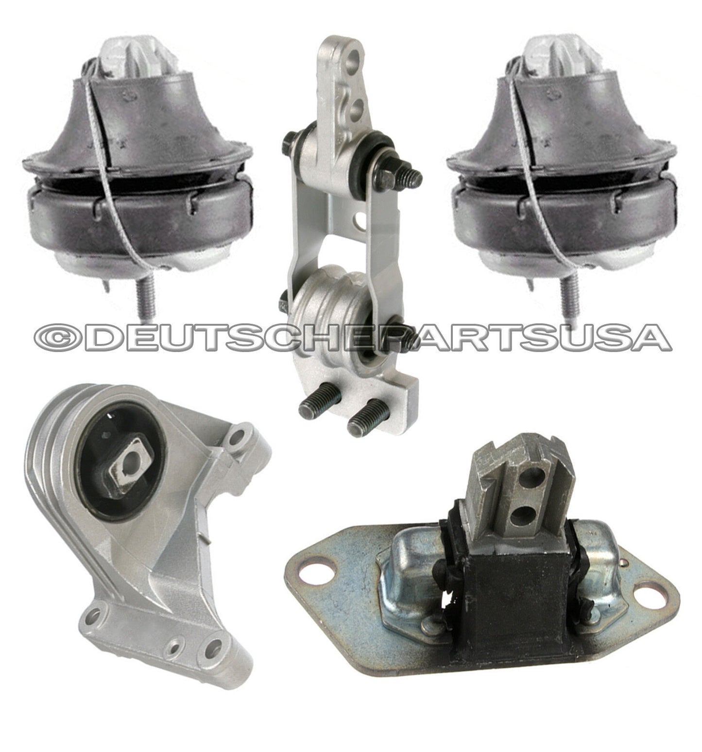 VOLVO S60 V70 XC70 XC90 MOTOR + SUBFRAME MOUNT TORQUE ROD STABILIZER BRACKET KIT