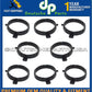 For Porsche Cayenne Panamera Valve Cover Spark Plug Gasket 94810593702 Set of 8
