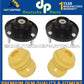 Porsche 911 996 Rear Upper Strut Mount + Bump stop bushing L+R 99633305903 SET 4