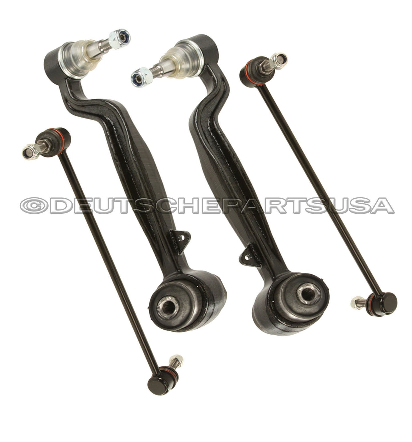RANGE ROVER FRONT LOWER CONTROL ARM ARMS BALL JOINT + Stabilizer Sway Bar Link 4