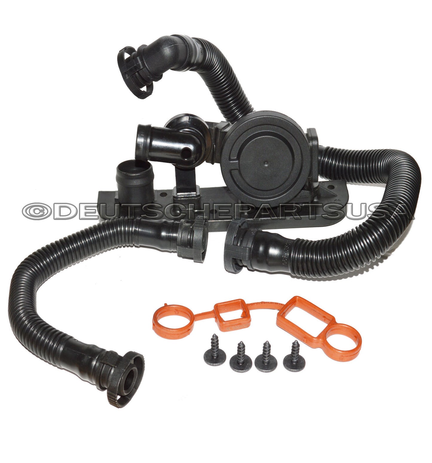 VAICO CRANKCASE VENT VALVE AND BREATHER HOSE KIT for VW AUDI