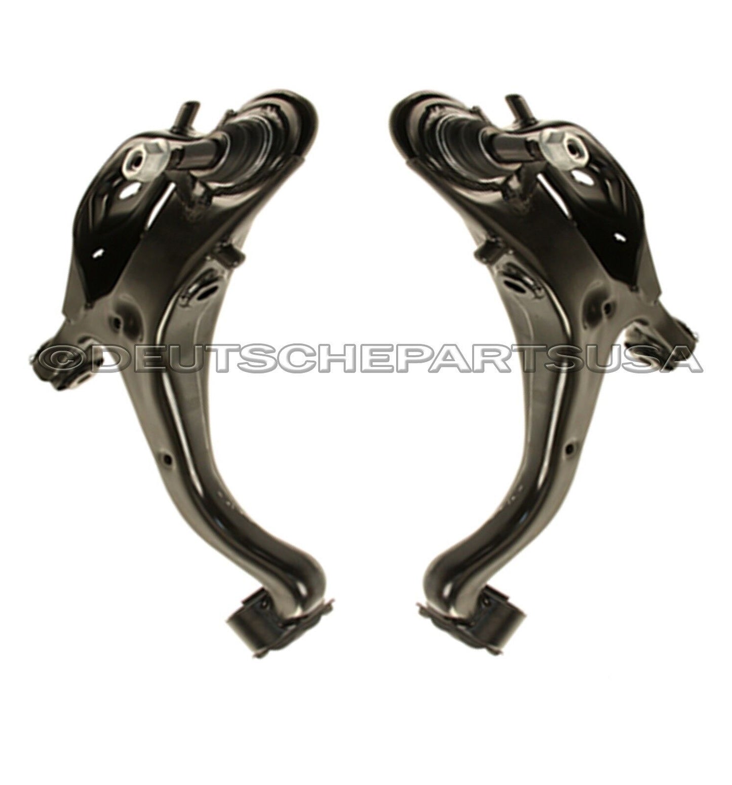 For Land Rover LR4 Front Left & Right Lower & Upper Suspension Control Arm Kit 4