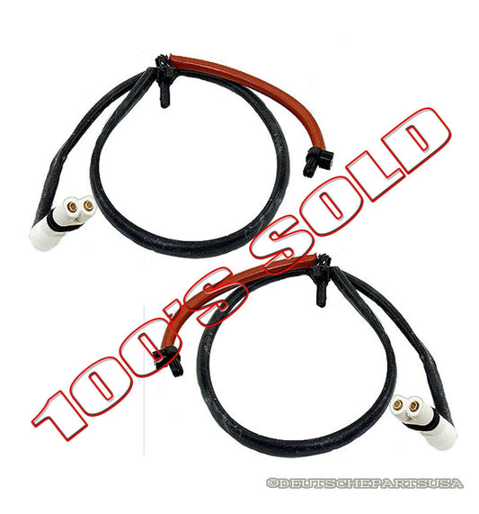 PORSCHE BOXSTER CAYMAN REAR BRAKE PAD WEAR SENSOR INDICATOR 98661236500 SET 2
