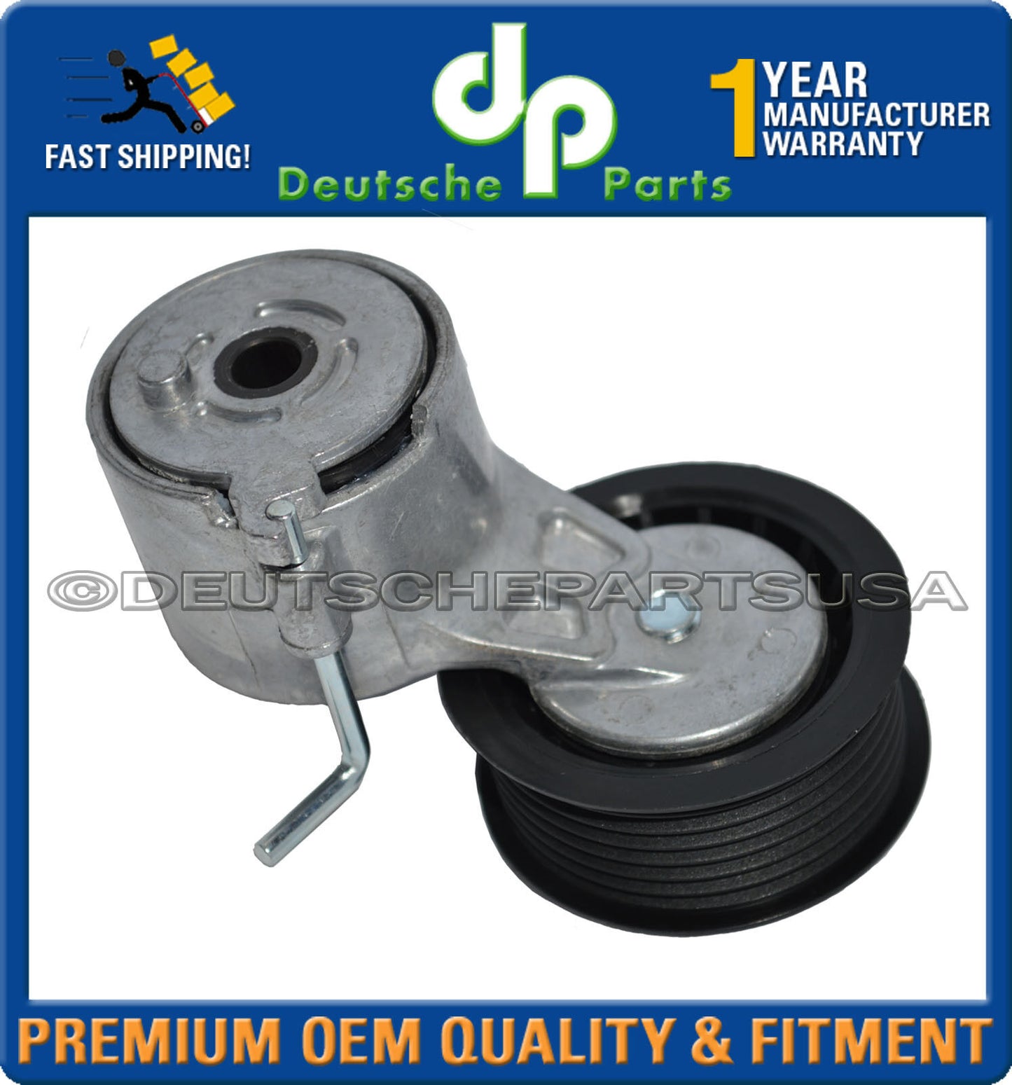 PORSCHE Cayenne Supercharger Belt Tensioner with Roller 958 102 361 10