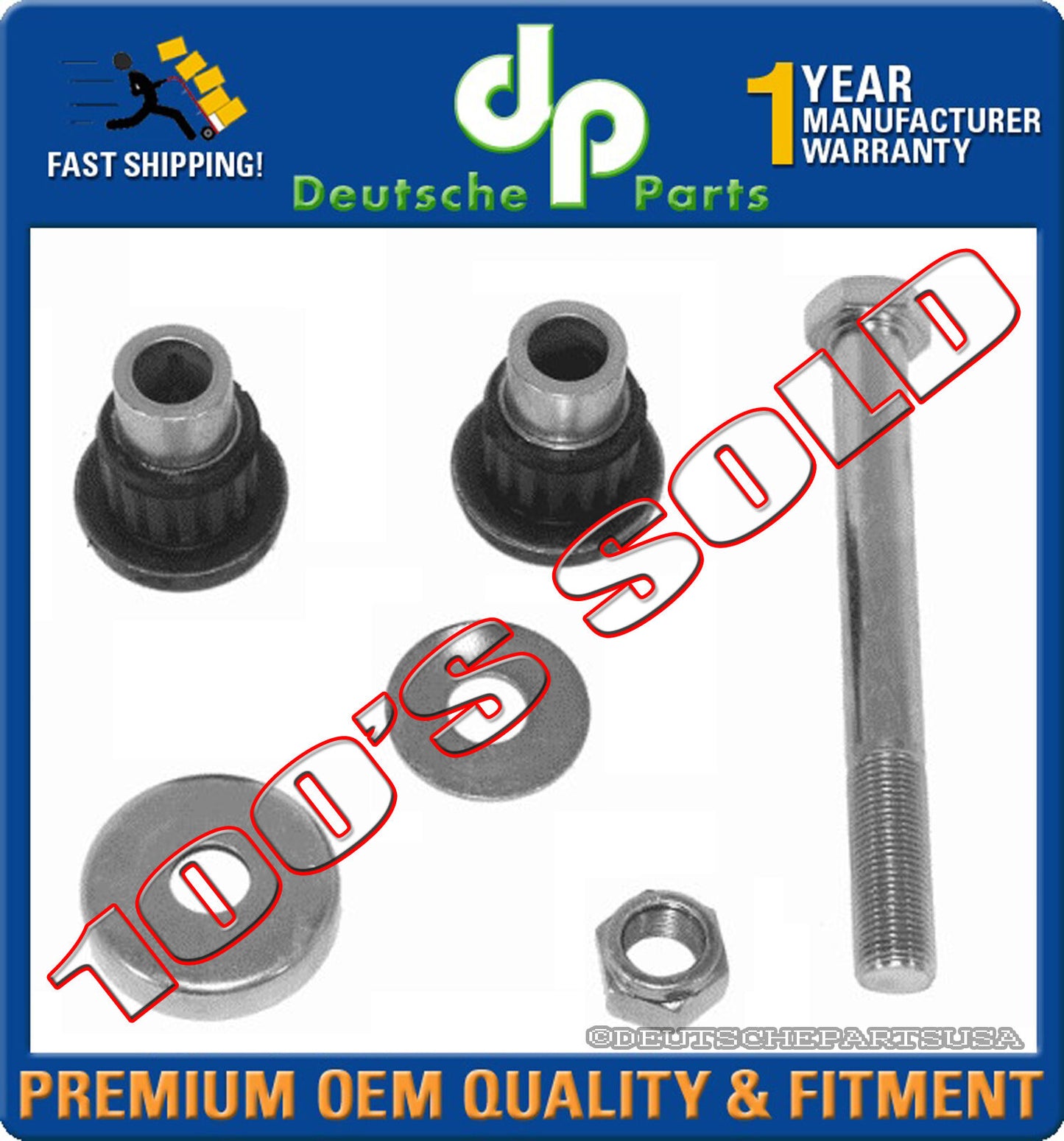 MERCEDES BENZ W129 W124 300SL 500SL 400E E420 E500 STEERING IDLER ARM REPAIR KIT