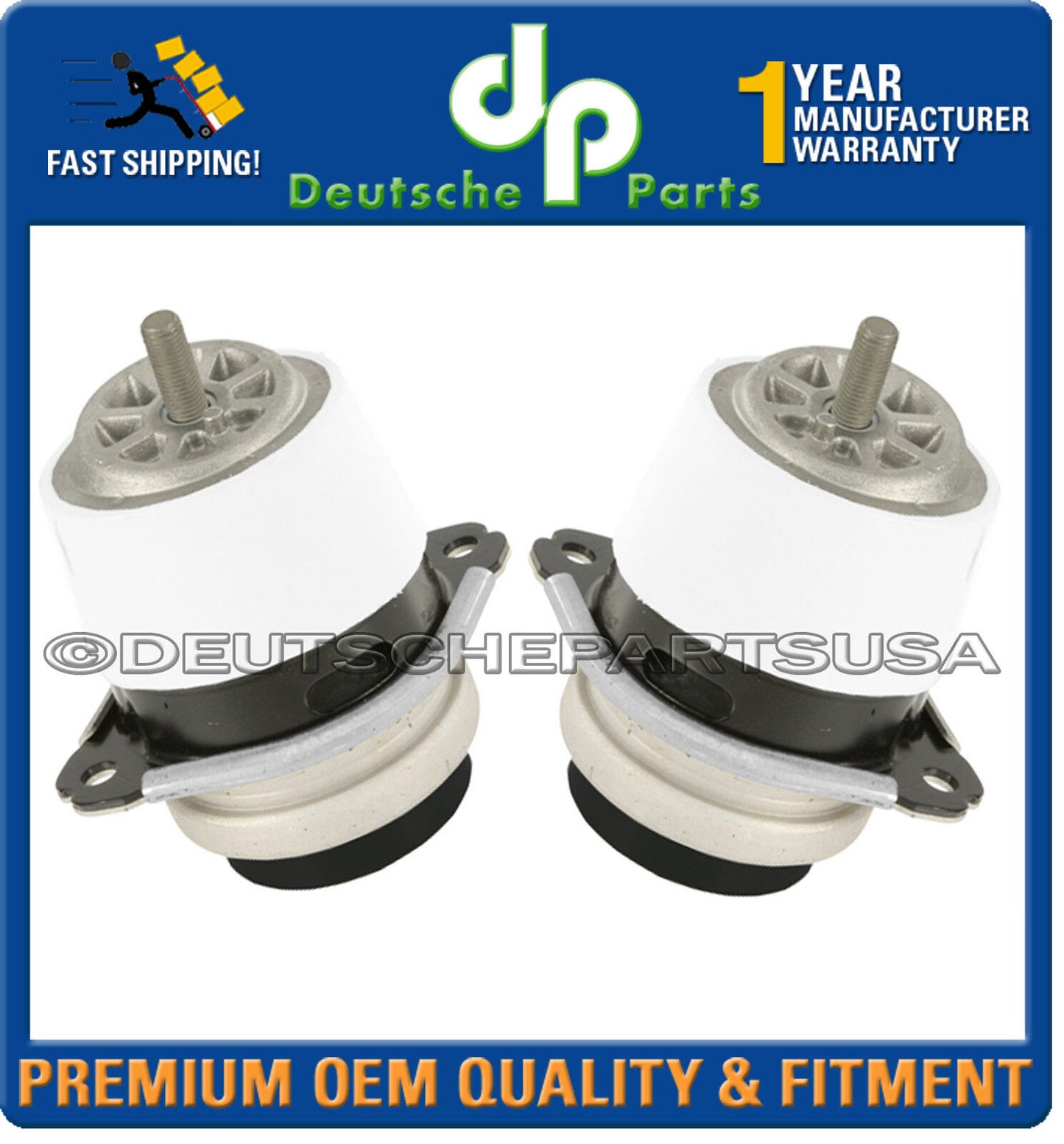 PORSCHE CAYENNE 3.2 3.6 V6 Engine Motor Mount Mounts LH + RH SET 95537504900 x 2
