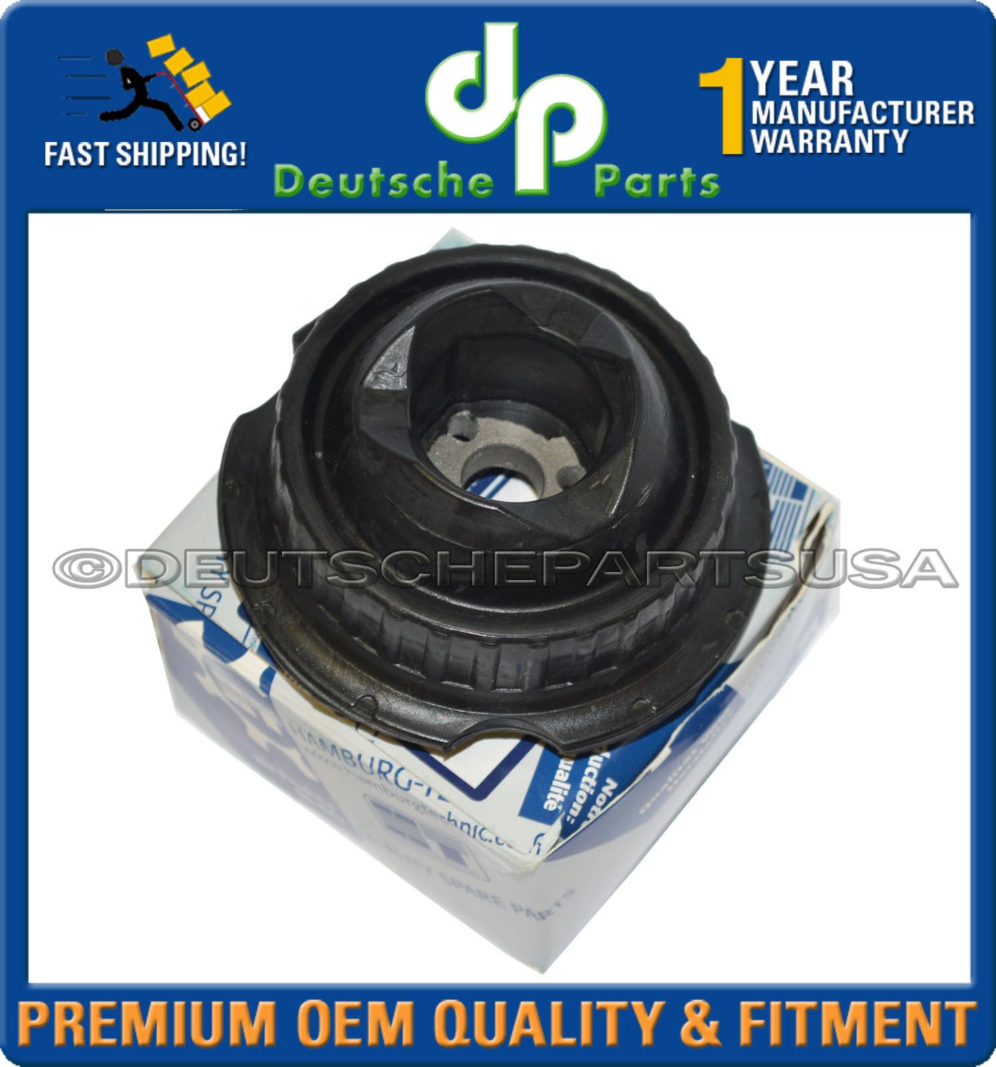 PORSCHE CAYENNE Upper Strut Mount Mounts Front Rear Left + Right 95534301810 Set