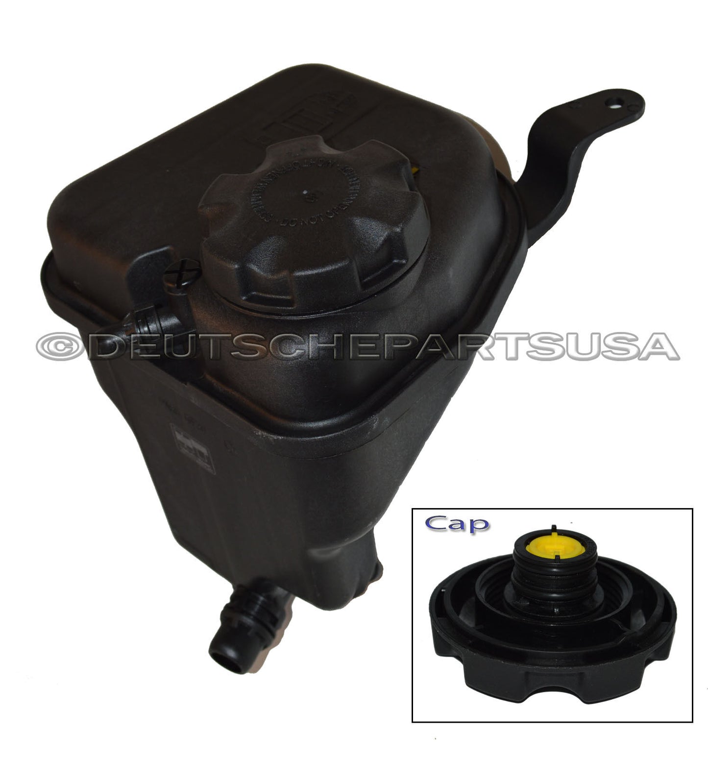 BMW 17137640515 Coolant Reservoir Overflow Expansion Tank + Cap + Lvl Sensor SET