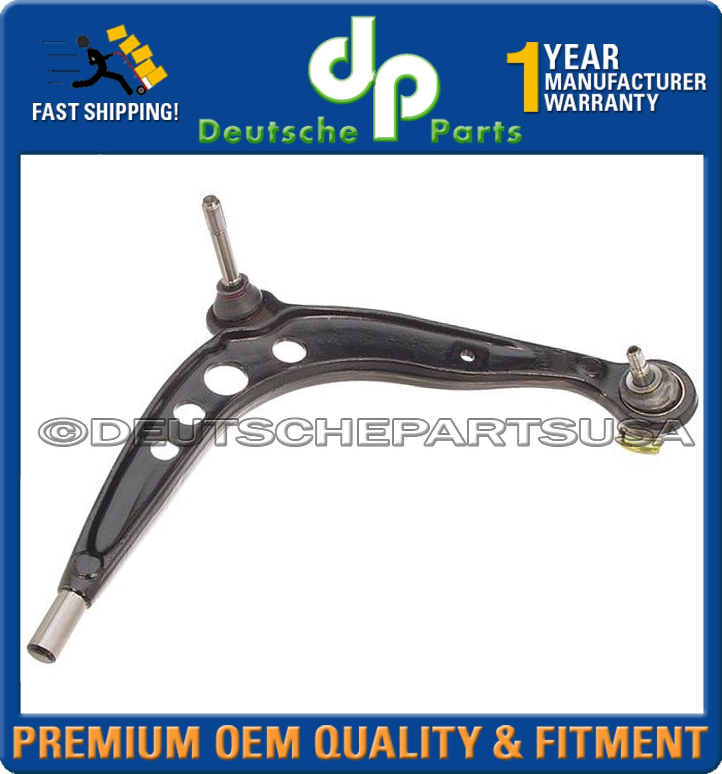 CONTROL ARM ARMS BALL JOINTS FRONT RIGHT 31121140958 / 31126758514 for BMW E36