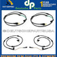 LAND ROVER LR3 LR4 RANGE ROVER SPORT FRONT + REAR BRAKE PAD SENSOR SET