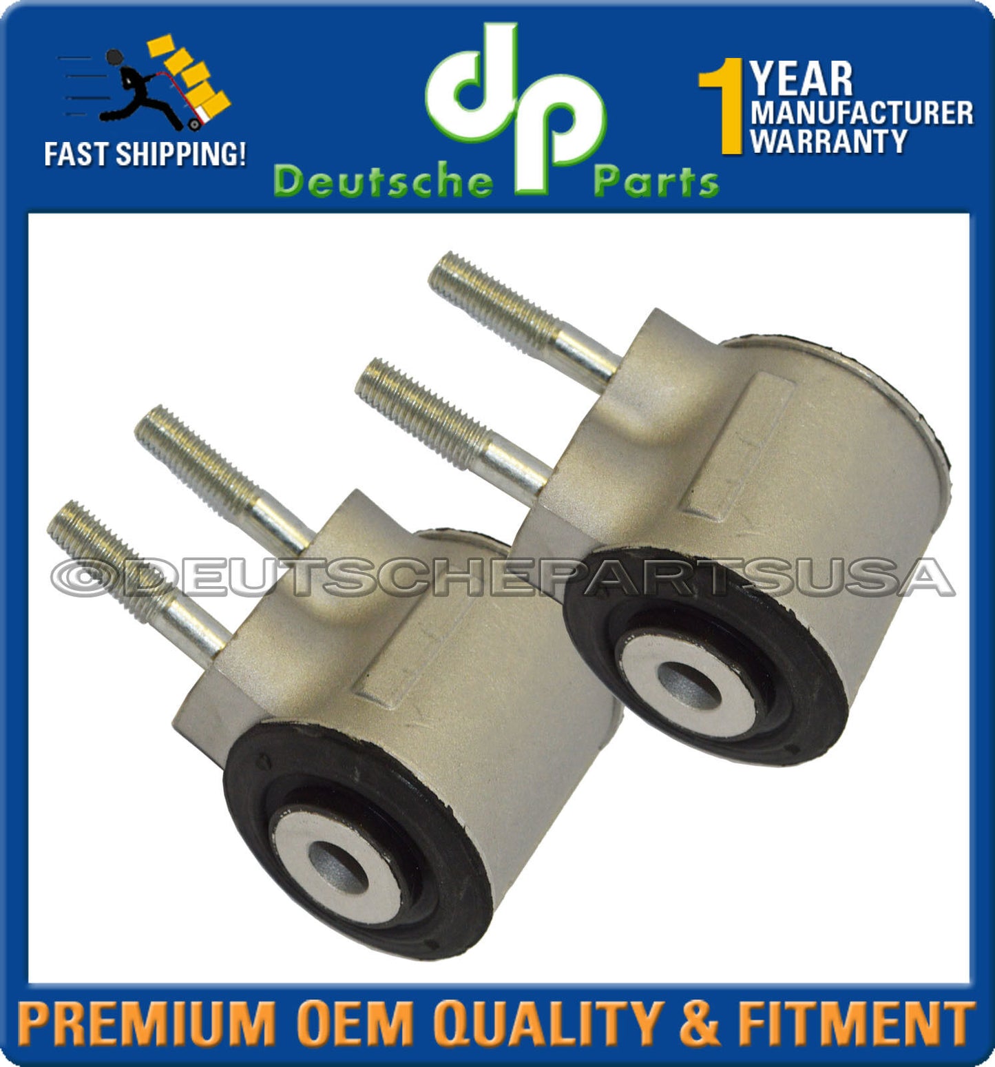 Porsche 911 GT2 GT3 Front Rear Lower Control Arm Mntg Bracket 99634144190 LR 4pc