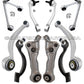UPPER + LOWER CONTROL ARMS BALL JOINTS Tie Rods for JAGUAR XJ8 XJR CHASSIS KIT