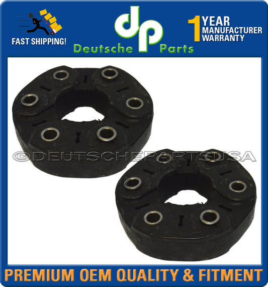 Jaguar S-Type 1999 - 2002 Front + Rear Driveshaft Rubber Coupling XR815966 Set 2