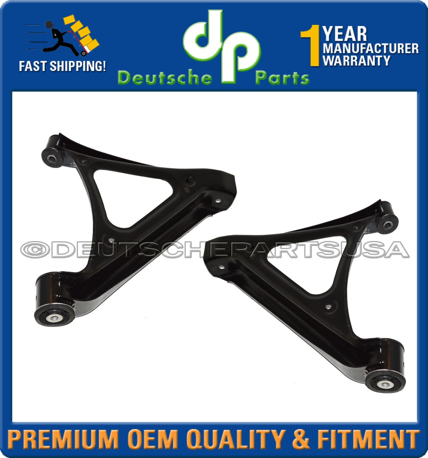 Porsche CAYENNE Suspension Control Arm Rear Lower LH+RH 95533101712 95533101812
