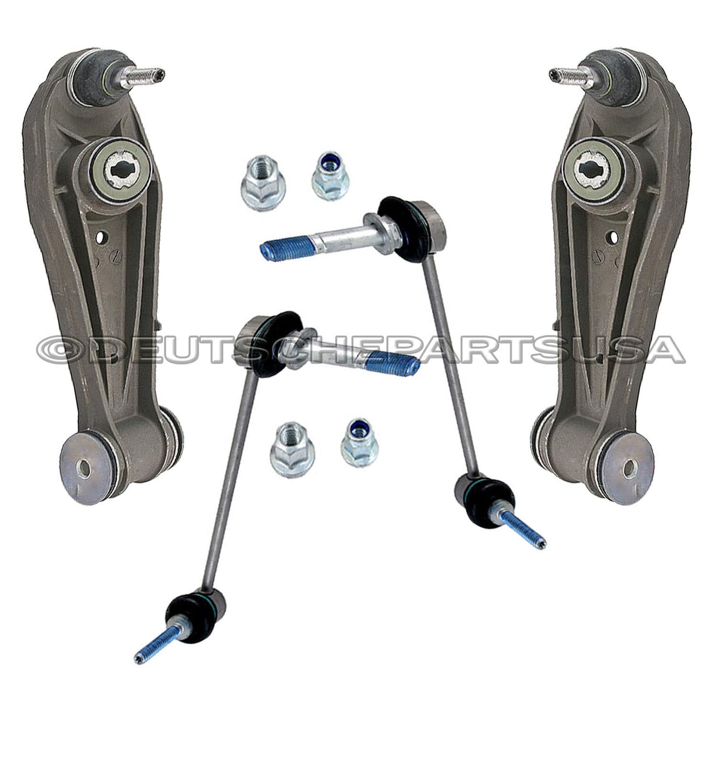 PORSCHE 911 997 987 Control Arm Arms Ball Joint Sway stabilizer Bar Link Set 4