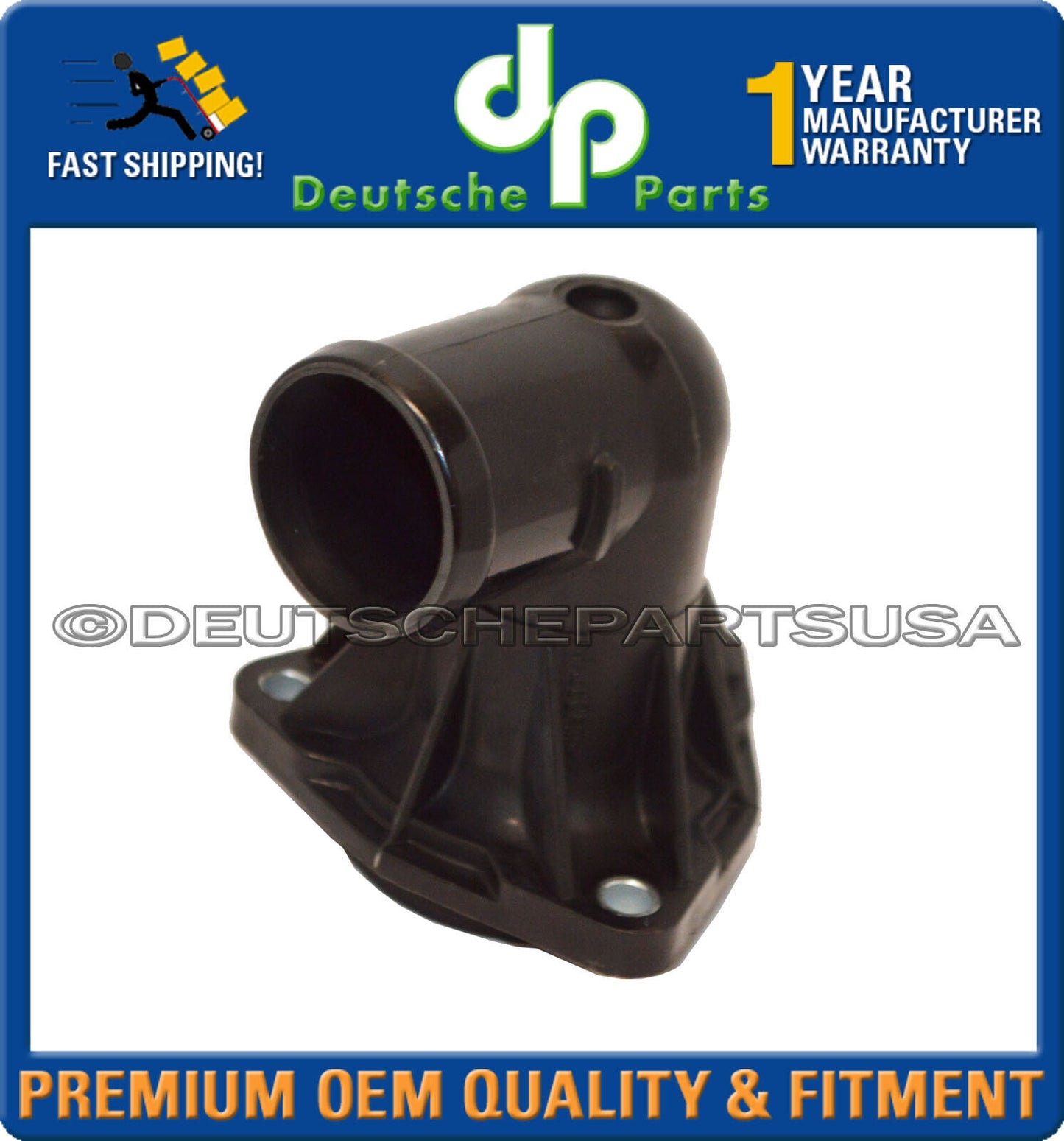 Porsche Cayenne Engine Coolant Thermostat Housing Cover 958 106 131 00