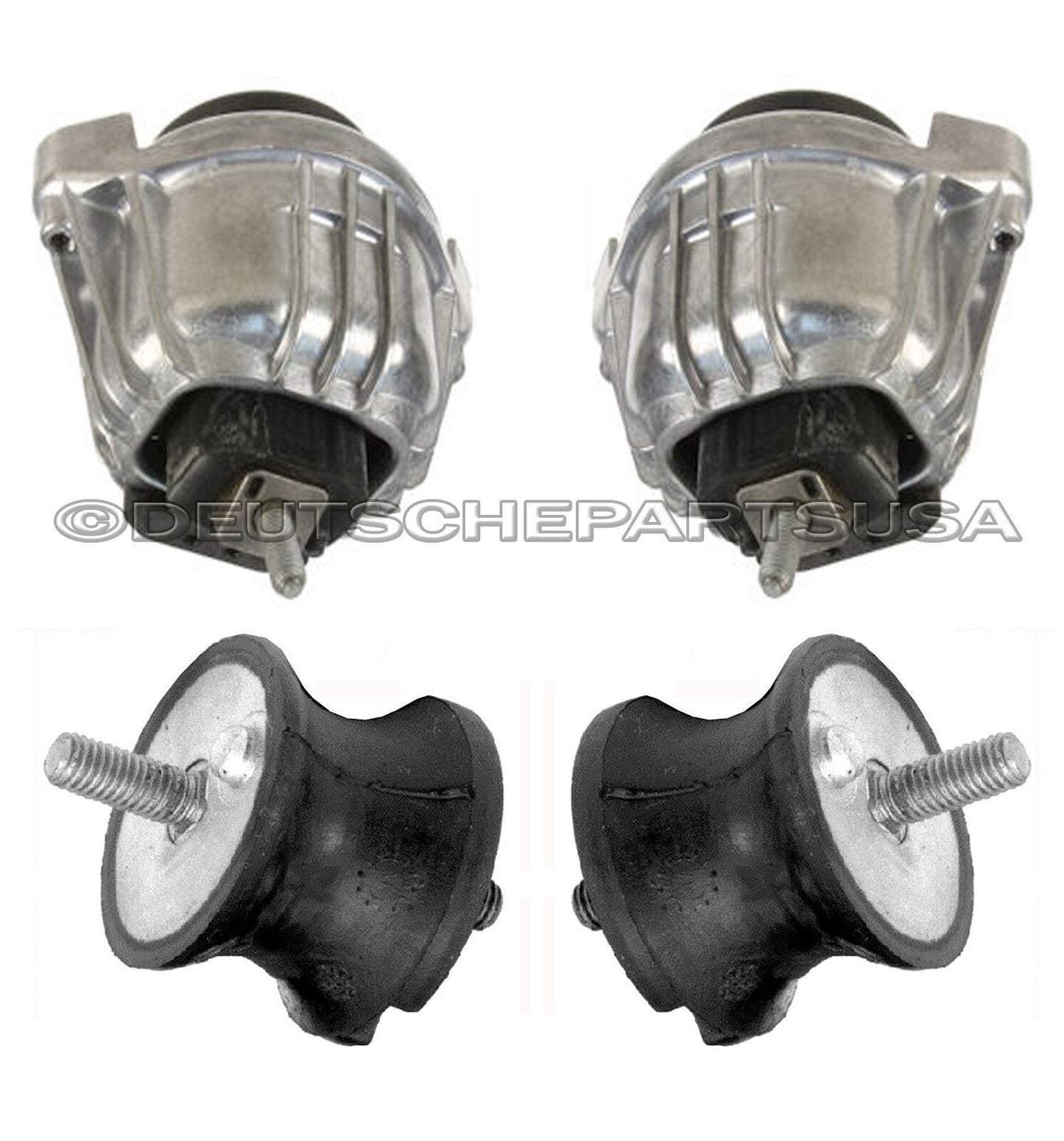 HYDRAULIC ENGINE MOTOR + TRANSMISSION MOUNTS for BMW E90 E91 22116760330 L+R SET