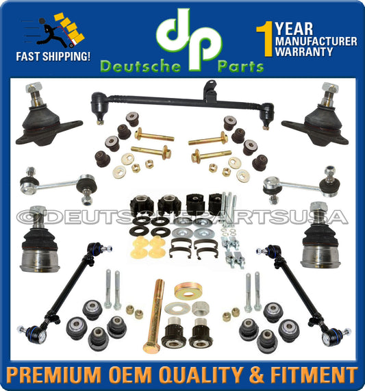 Mercedes R107 W114 W115 Control Arm Ball Joints Tie Rod Sway Bar Suspension Kit