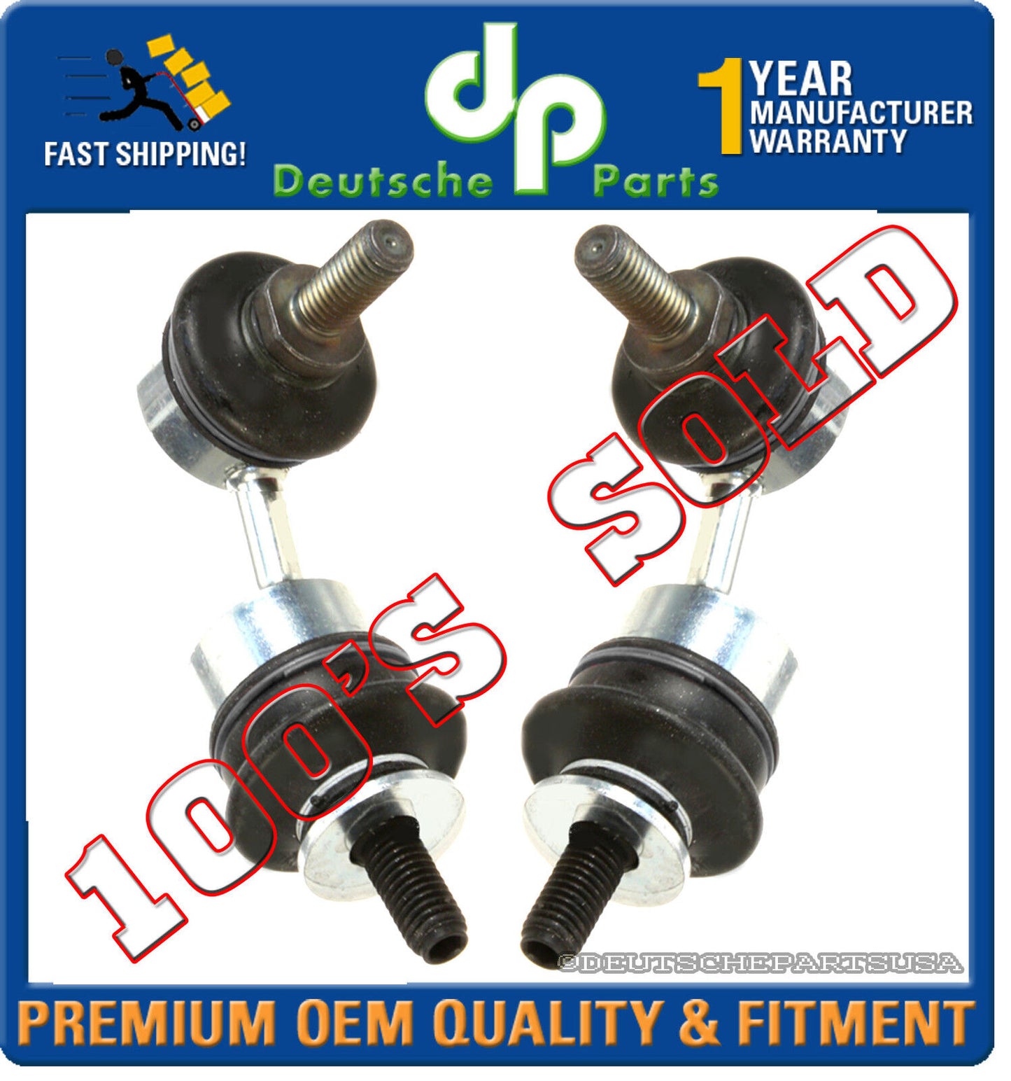 Jaguar X-Type REAR Stabilizer Sway Bar Link Links C2S 40709 45009 C2S45009 SET 2
