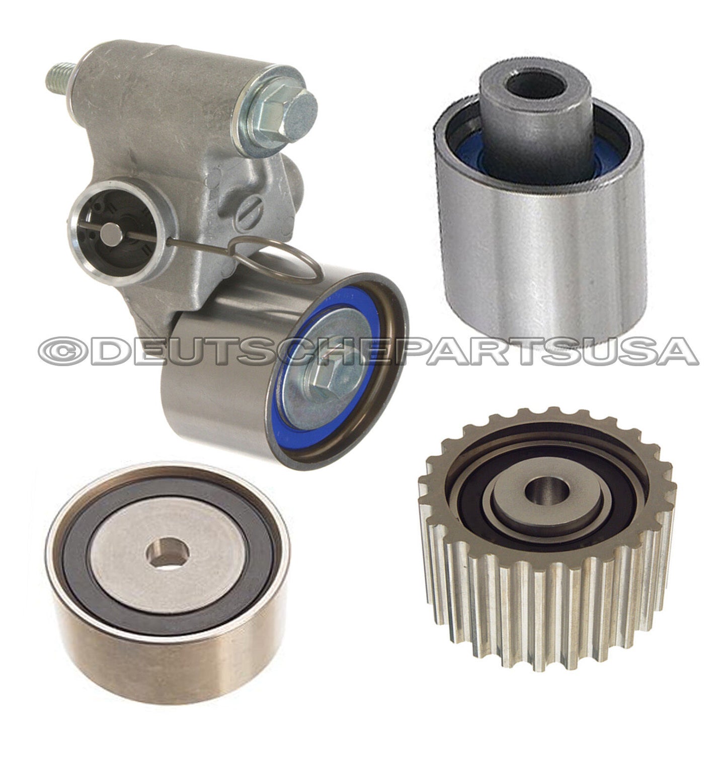 SAAB 9-2X T-BELT TENSIONER ASSEMBLY TIMING BELT IDLER ROLLER 2005-06 KIT - 4