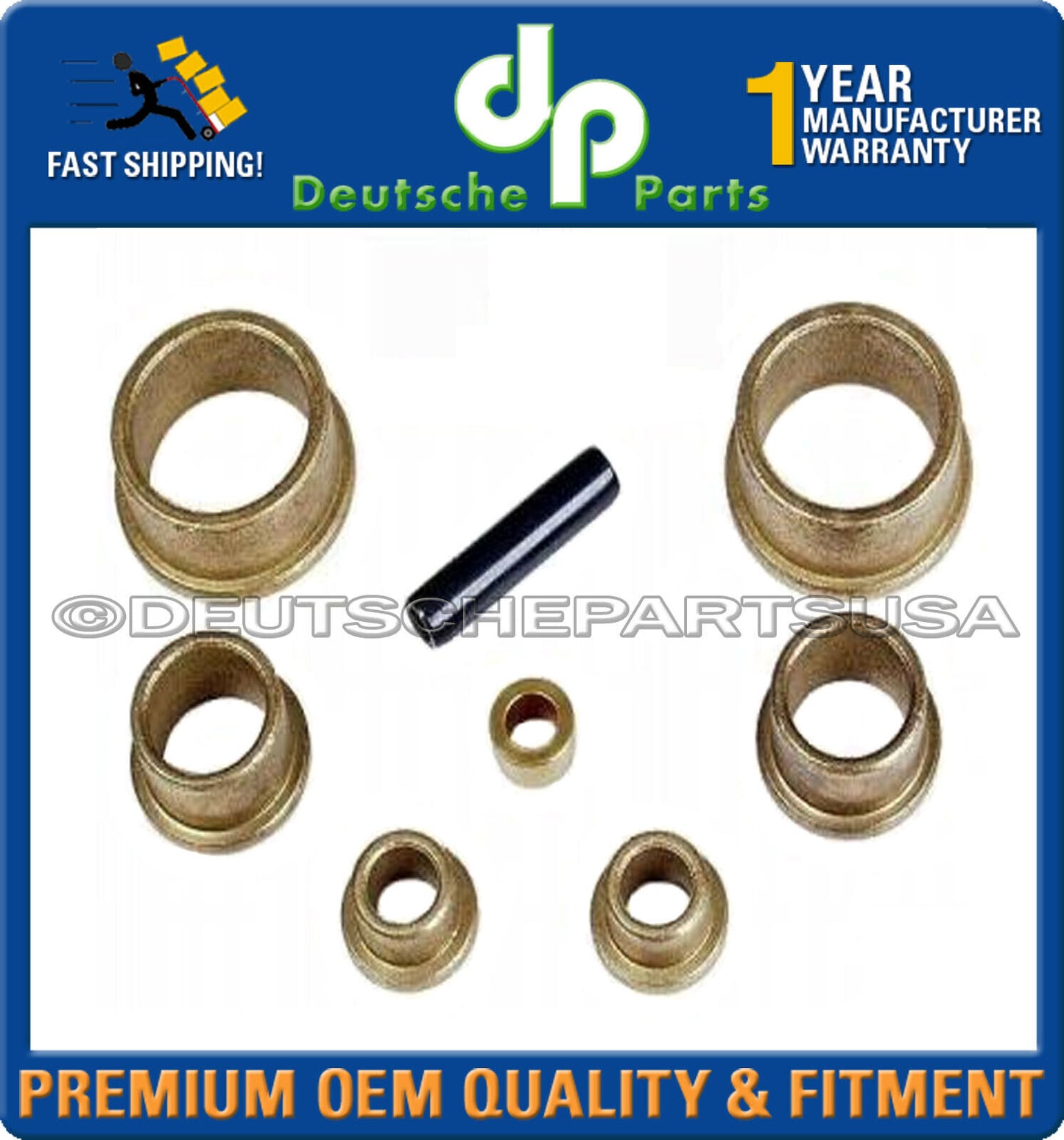 Porsche 911 Brake Clutch Pedal Pad Bushing Repair Kit 93042340190 91442321000