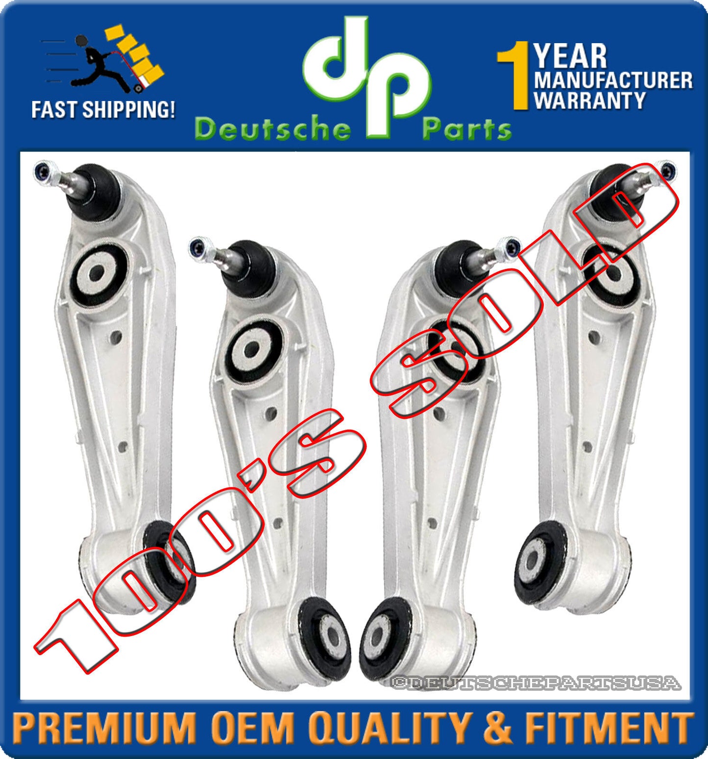 PORSCHE 911 996 986 BOXSTER Control ARM Arms Ball Joint Front Rear LEFT RIGHT 4