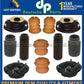 Porsche 911 993 Front Rear Upper Shock Strut Flange Mount Bearing Bump Stop SET