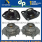 PORSCHE 997 911 C4 FRONT + Rear Upper Suspension Strut Shock Mount Mounts SET