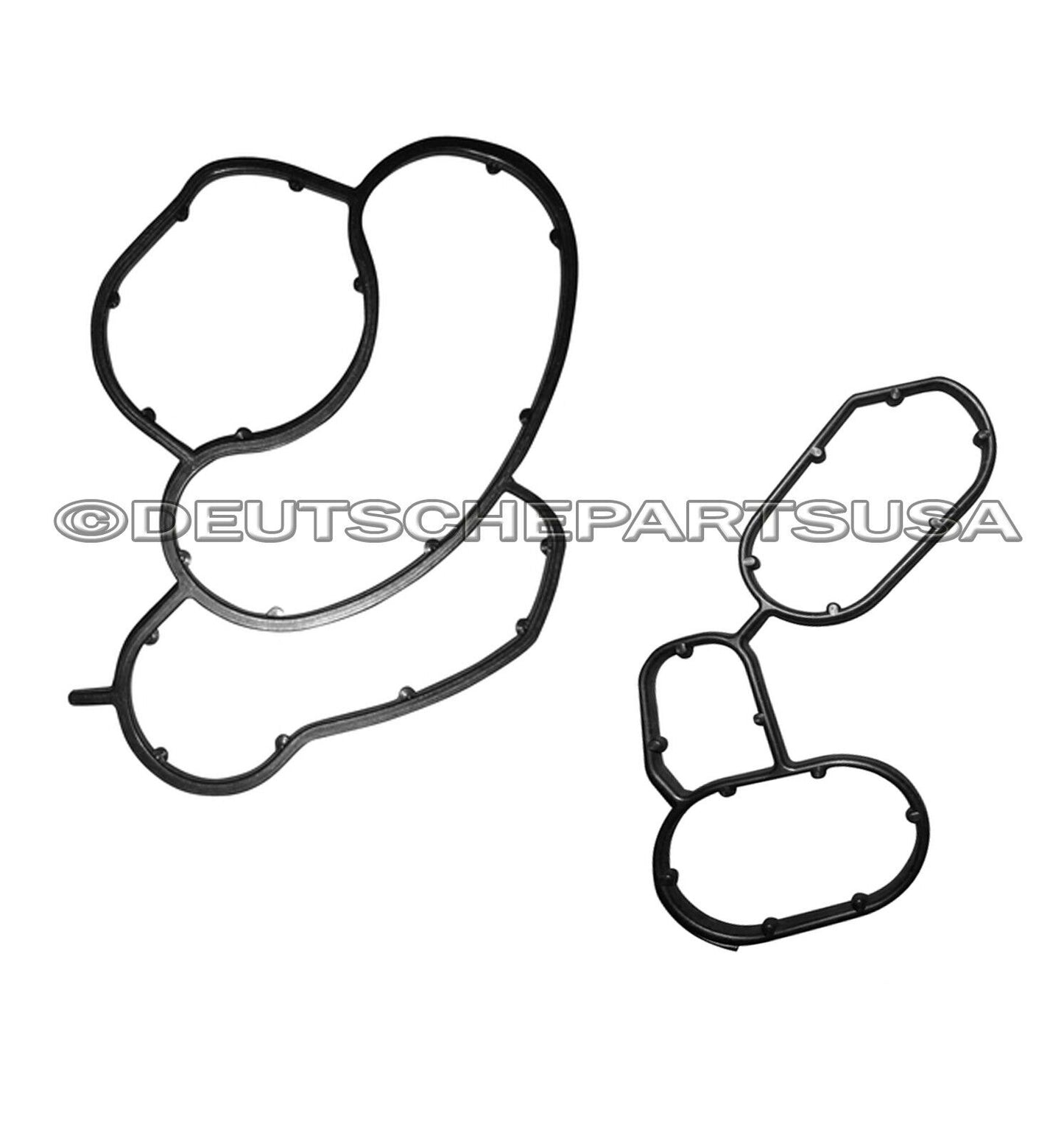 For BMW Engine Valve Cover Gasket & Engine Oil Filter Housing Gasket 11120035738