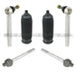 PORSCHE 986 BOXSTER & S TIE ROD Rods Inner Outer Rack Boot Boots Set 6 - 1996