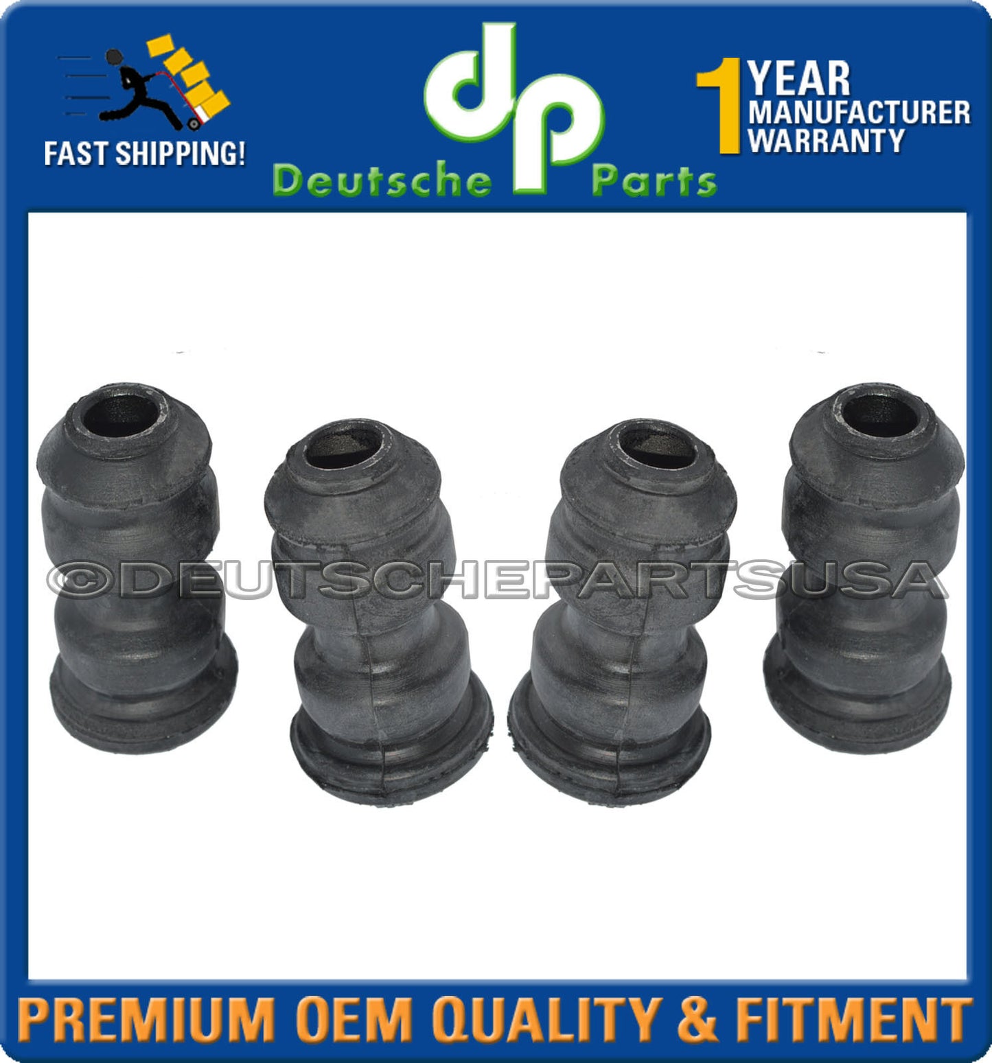 REAR TRAILING ARM BUSH BUSHING BUSHINGS 33329061945 for BMW E30 E36 E28 Z3 SET 4