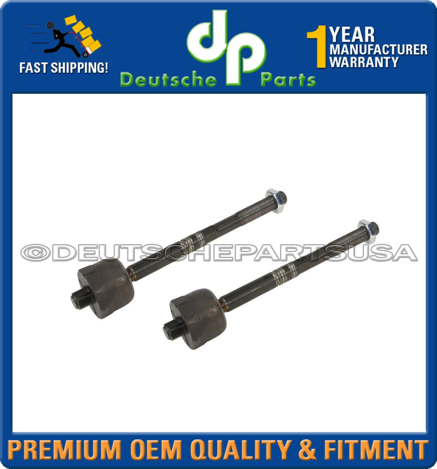 Mercedes W212 E250 E350 E550 4Matic LH + RH Inner Outer Tie Rod Ends Set of 4