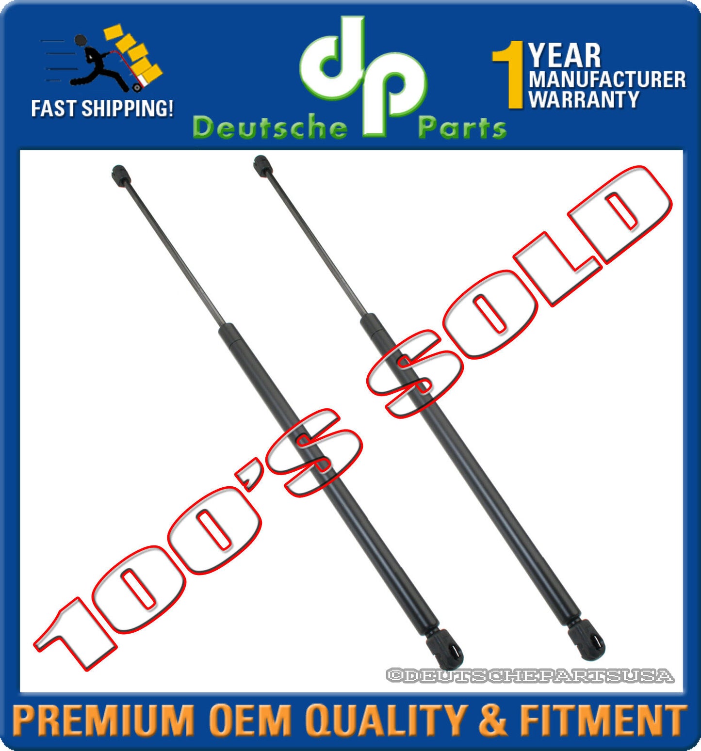 MERCEDES W163 ML320 ML430 ML500 ML350 HATCH STRUT SET