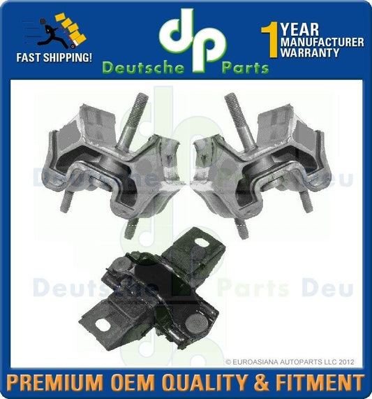 MERCEDES W163 ML350 ML 350 ENGINE MOTOR TRANSMISSION MOUNT 3PC SET 03 04 05