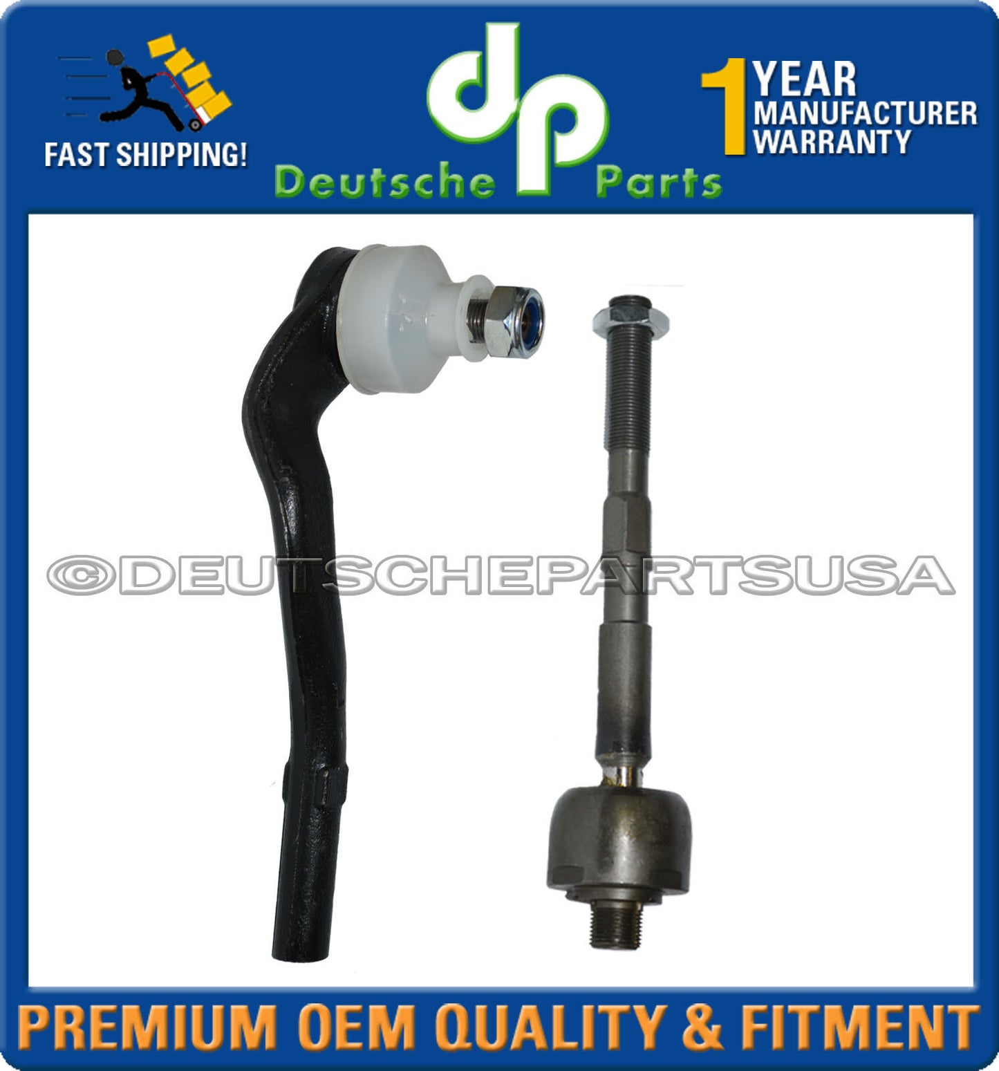 Mercedes W212 E Class Inner Outer Tie Rod End Stabilizer Sway Bar Link L+R Set 6