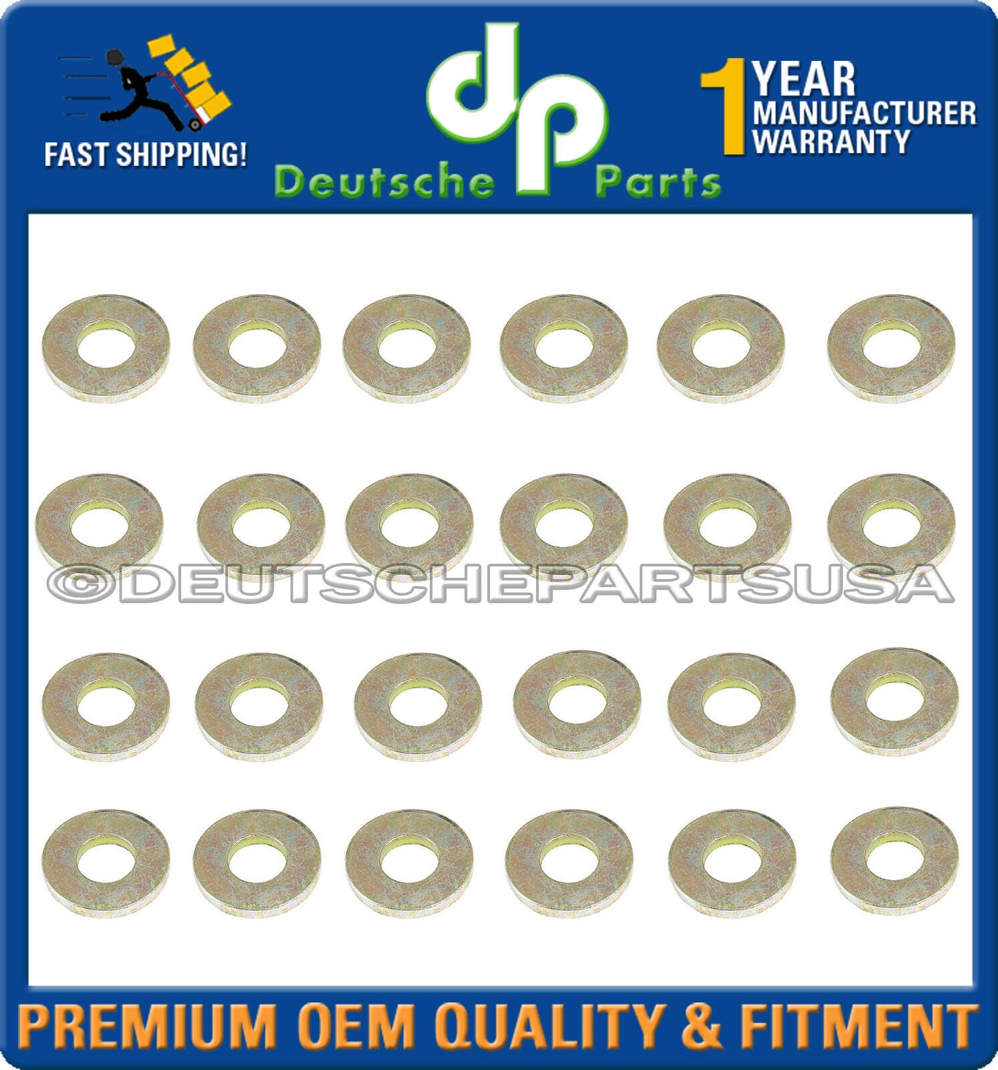 Porsche 911 930 Engine Cylinder Head Bolt Washer 999 031 091 01 Set of 24