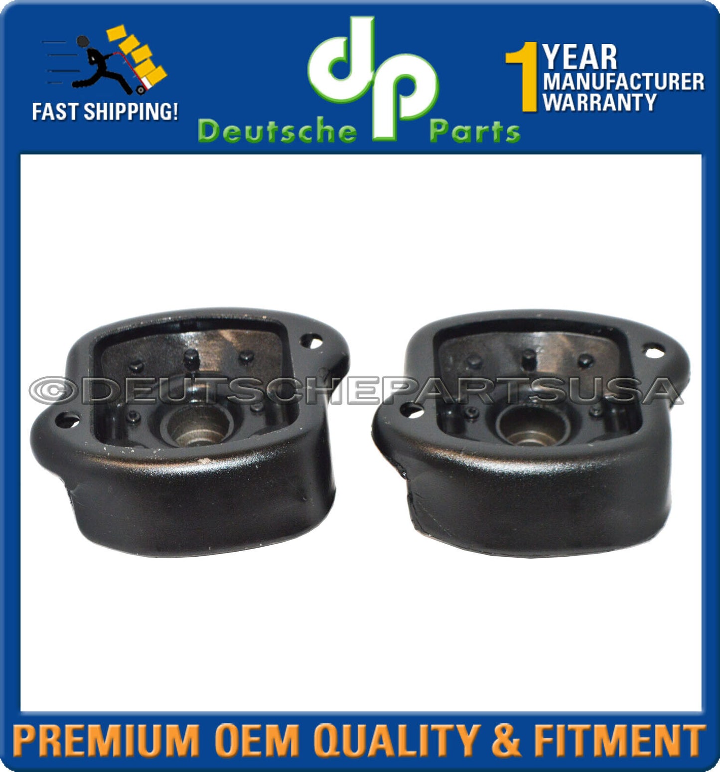 Mercedes R107 SL Engine Motor Mount Mounts 1072412513 A1072412513 LEFT+RIGHT SET