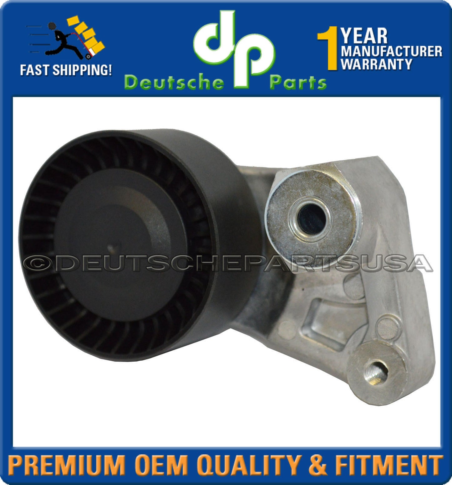 Porsche Cayenne GTS S TURBO Drive Belt Tensioner Arm with Roller 94810240323