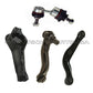 Jaguar X-Type REAR UPPER + LOWER CONTROL ARM + Bushing + Sway Bar Link Kit LEFT