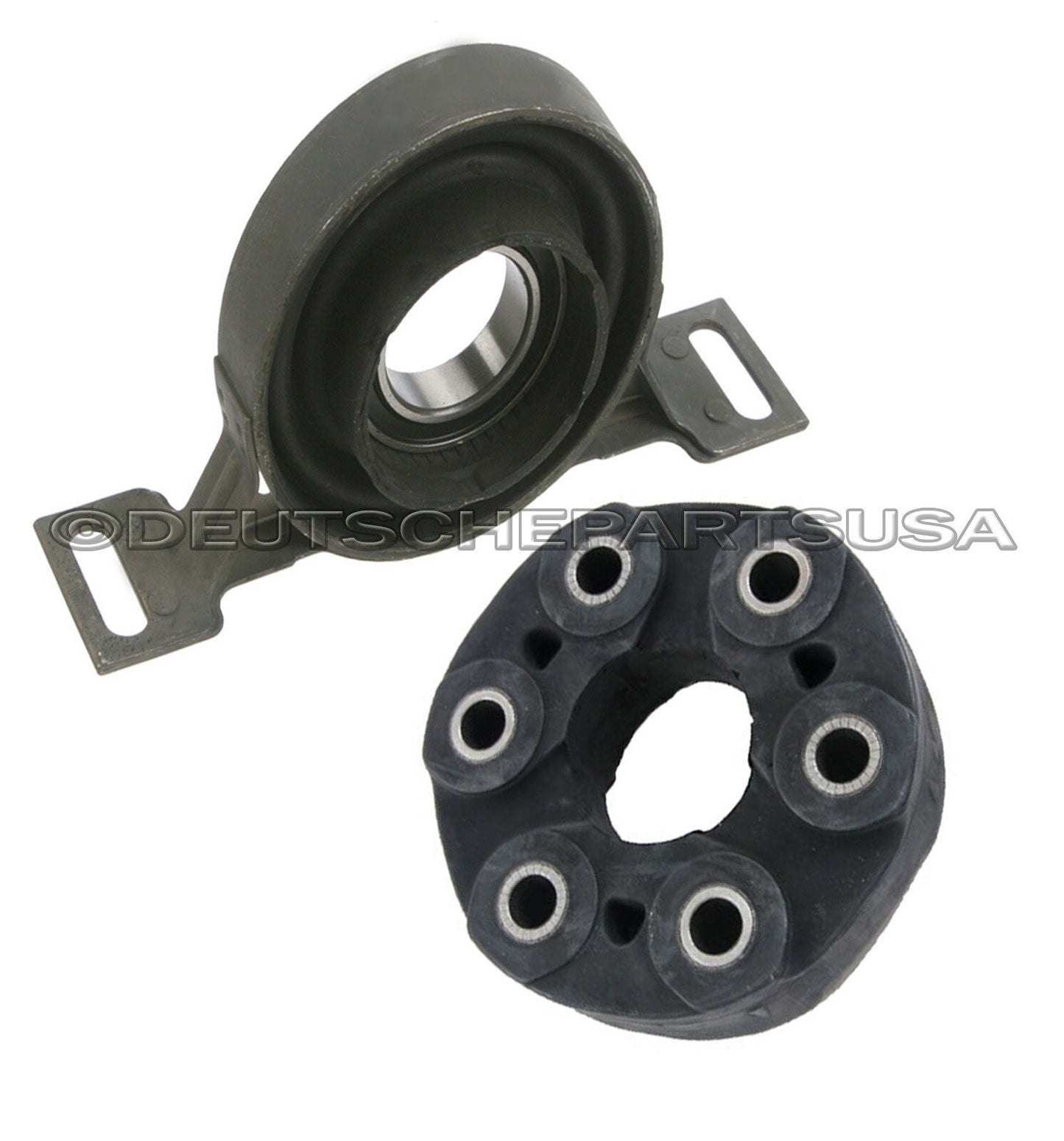 Drive Shaft Flex Disc Joint Guibo + Center Support Bearing for BMW E39 535i