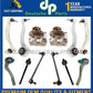 Mercedes W204 FRONT CONTROL ARM BALL JOINTS Wheel Hub Bearing SUSPENSION KIT 12