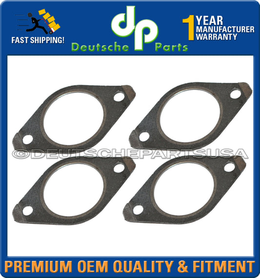 For Porsche 924 944 Cylinder Head to Exhaust Manifold Gasket 94411119704 Set 4