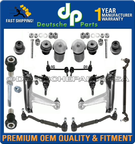 MERCEDES W140 S320 S420 S500 CONTROL ARMS BALL JOINTS TIE CENTER DRAG LINK KIT