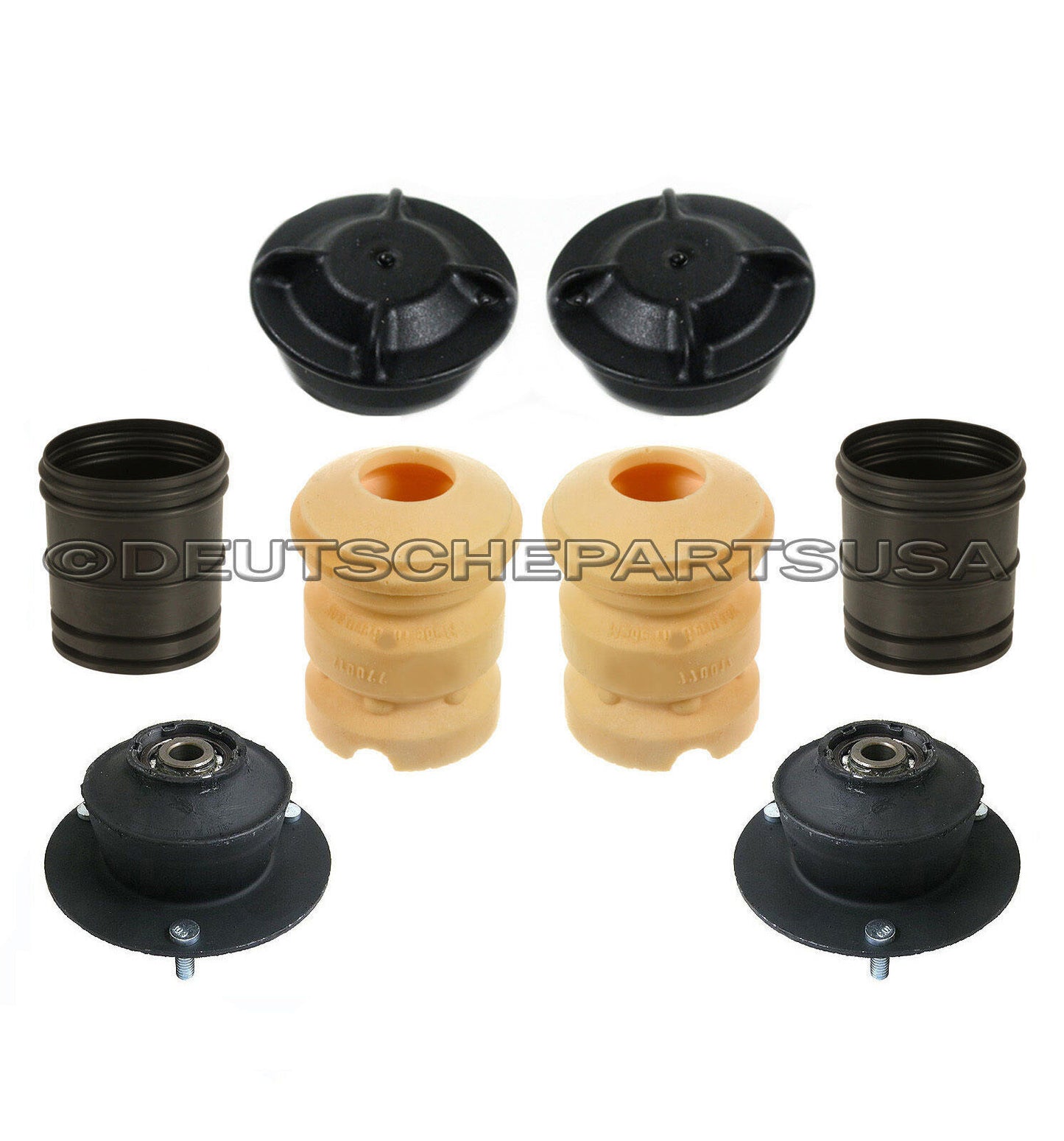 FRONT STRUT SHOCK MOUNT MOUNTS BUMP STOP for BMW E36 318i 323i 328i 320i KIT 8pc