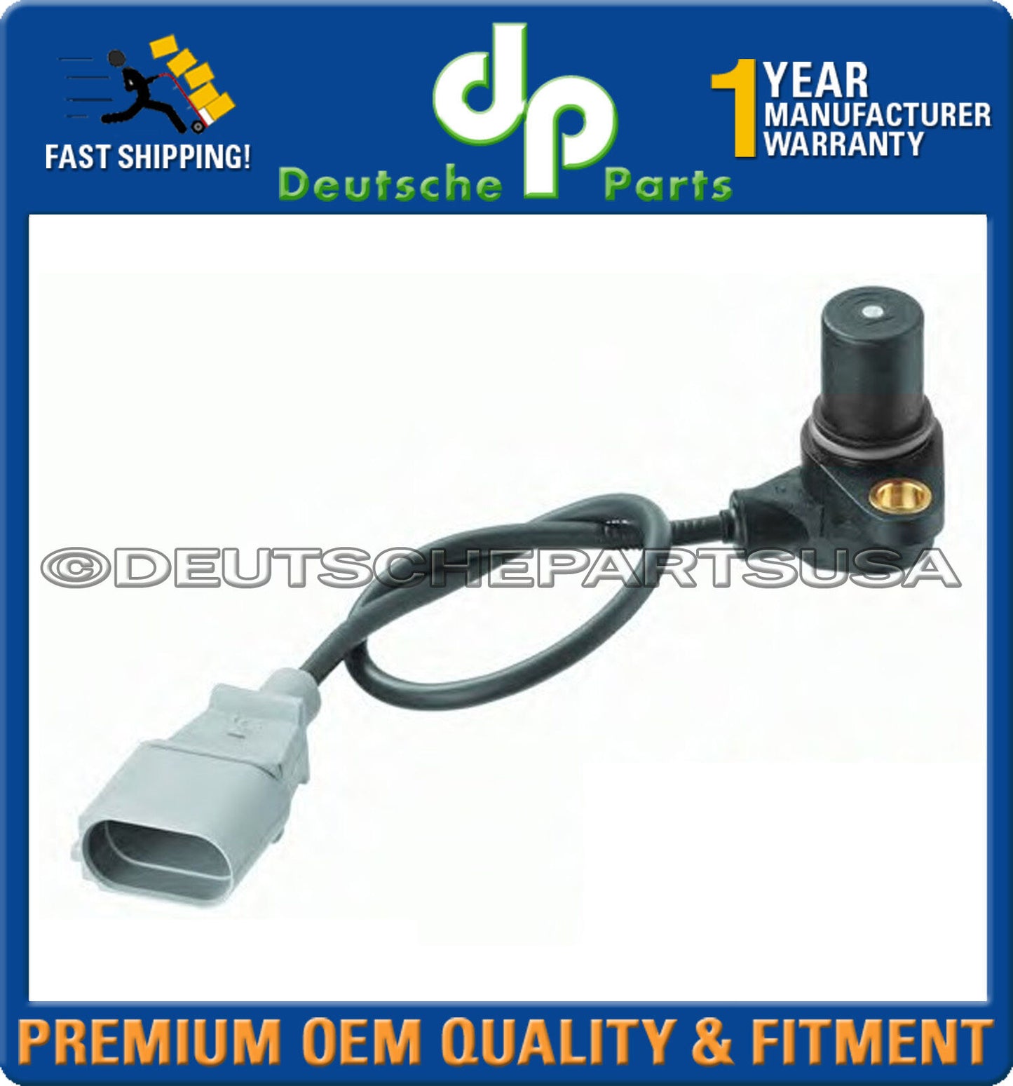 Audi A4 Convertible Avant A6 RPM  Crankshaft Pulse Flywheel Sensor 06A 906 433E