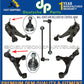 LAND RANGE ROVER SPORT SUSPENSION FRONT LOWER UPPER CONTROL ARM BALL JOINT SET10