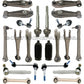PORSCHE 911 997 Carrera C2 FRONT REAR Control ARMS Ball Joints SUSPENSION KIT 22